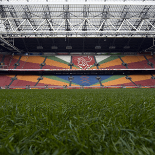 Sportgras bij Ajax Amsterdam Arena
